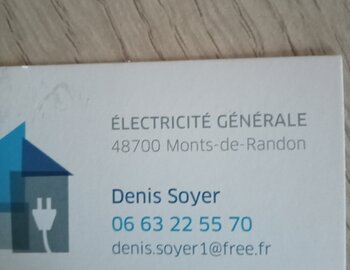 ELECTRICITE GENERALE DENIS SOYER